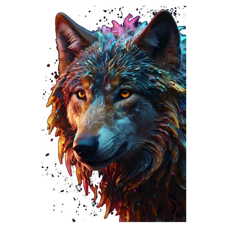 Wolf Wolf Head Predator Gift
