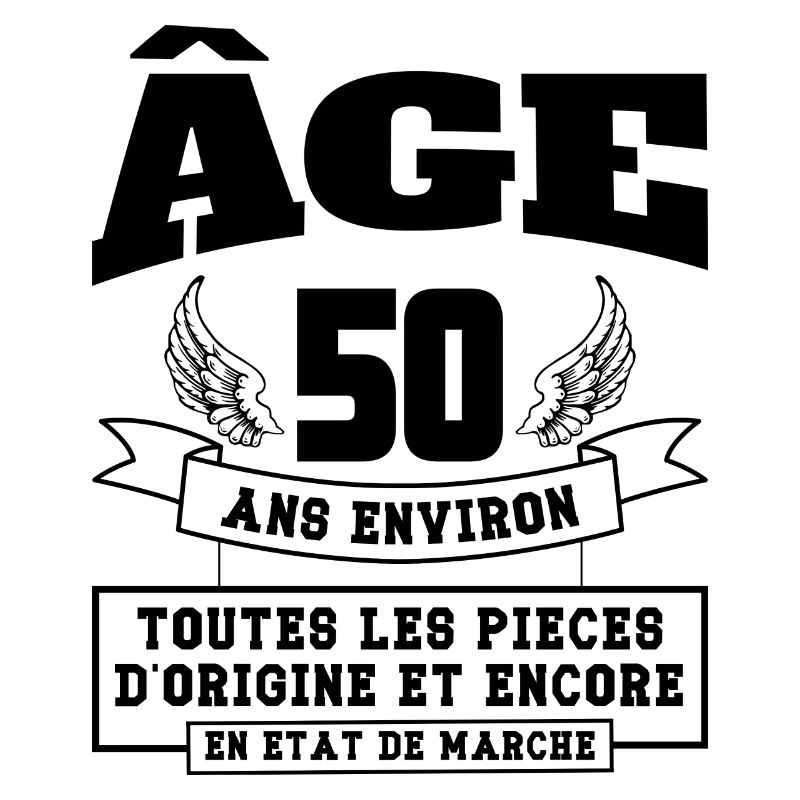 âge 50 ans environ