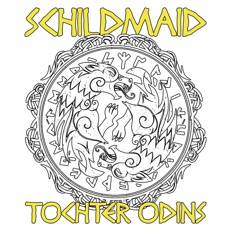 Odin Wikinger Schildmaid Runen Geschenk
