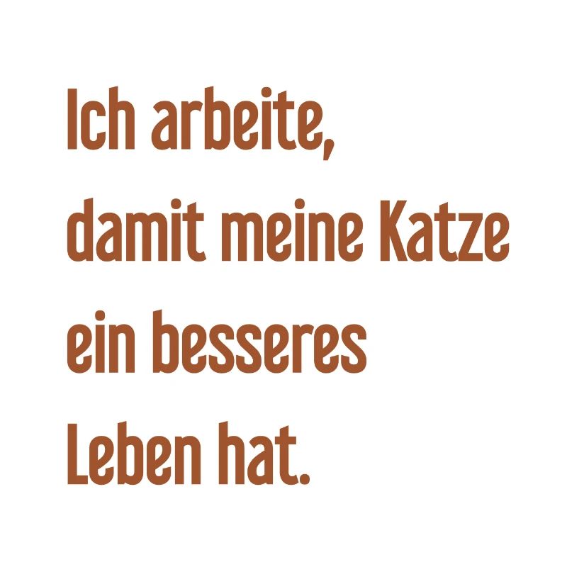 Für ein besseres Katzenleben arbeite ich!