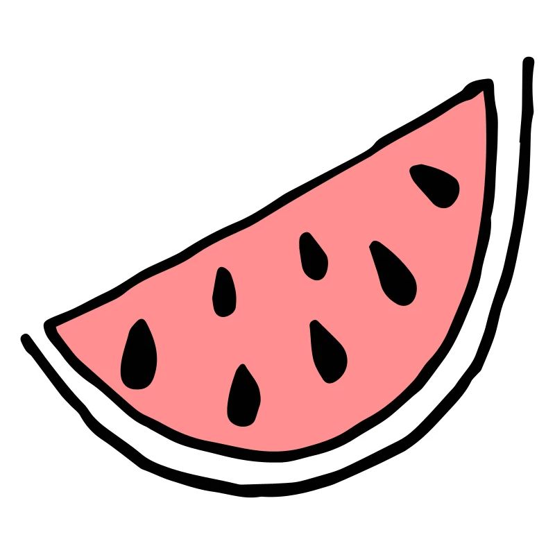 Frucht Melonen Schwarz Obst Geschenk Geschenkidee
