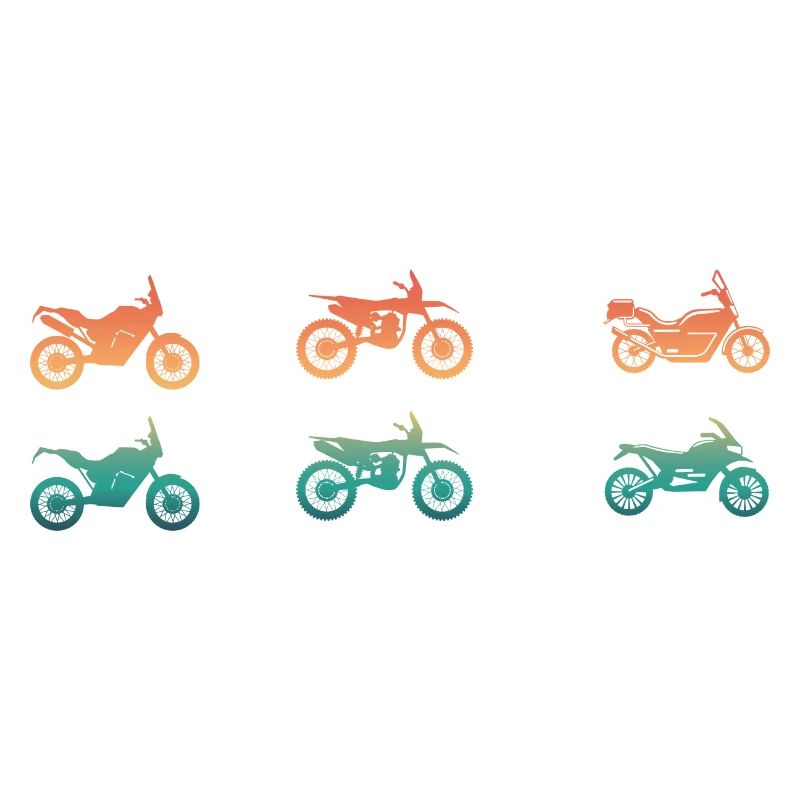 Different Enduro Motocross Motorcycle Types