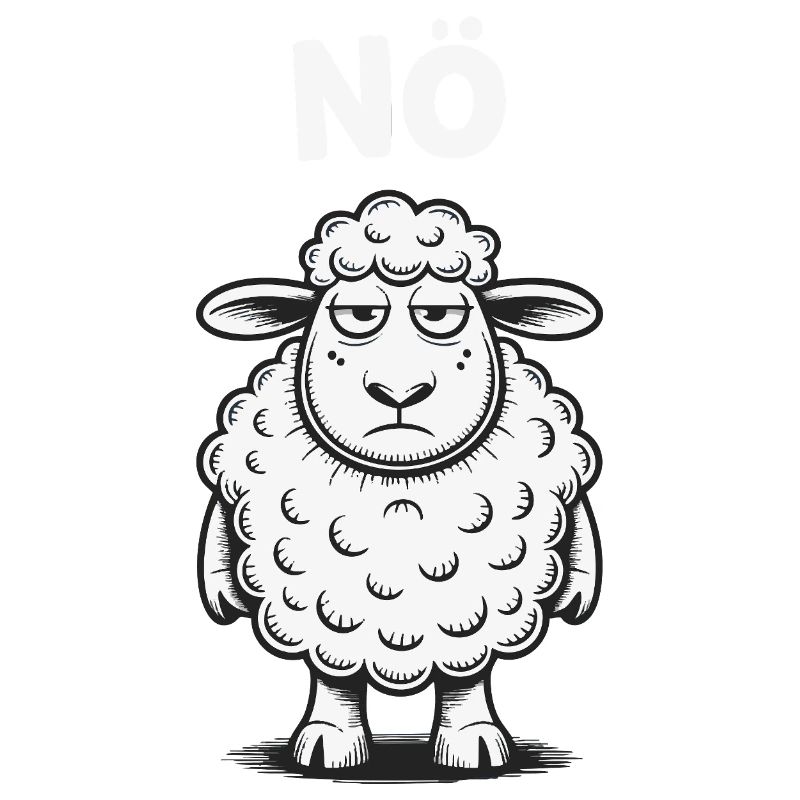 Basse-Autriche – Grumpy Sheep Humour Design
