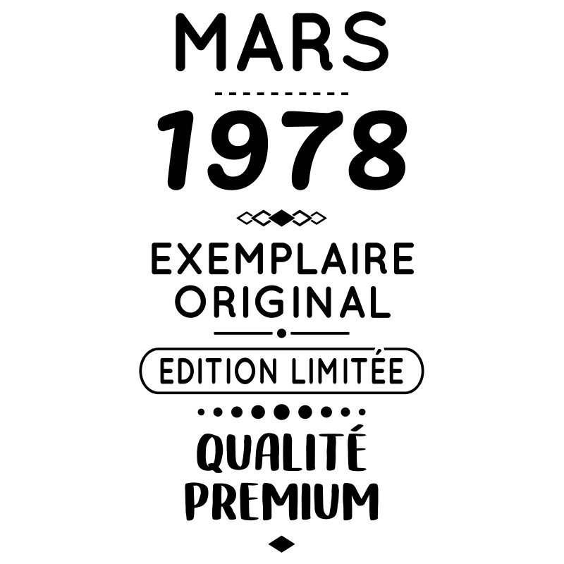 Anniversaire 45 ans - Mars 1978 Original