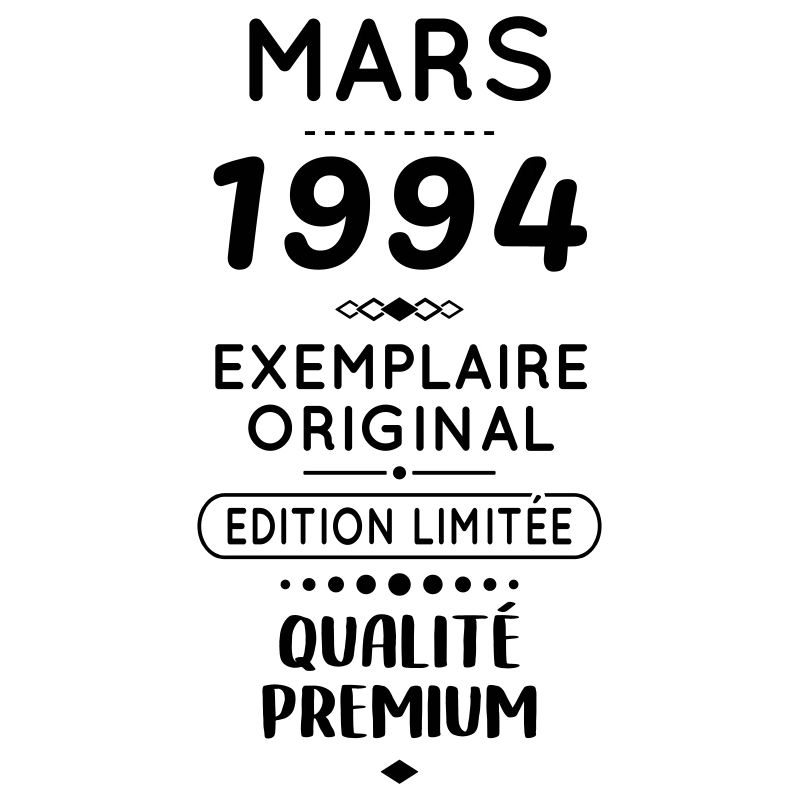 Anniversaire 30 ans - Mars 1994 Original