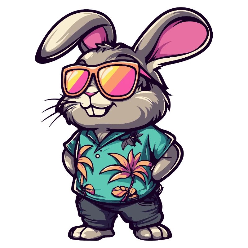 Bunny Comic Holiday