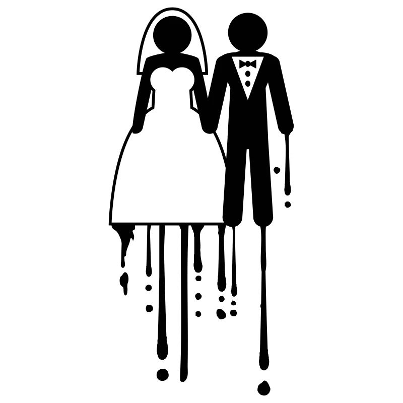 farbe tropfen graffiti ehepaar ehering kleid team