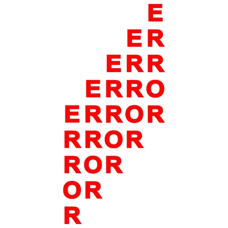 Error Saying Proverbs