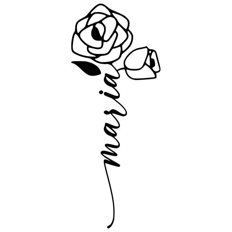 Maria Nom Prénom Nom Fleur