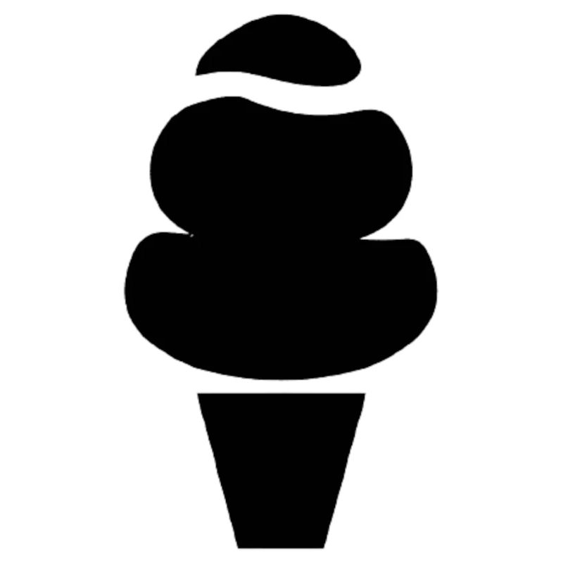 Idée cadeau de crème glacée cornet de crème glacée molle cornet de crème glacée cône de crème glacée