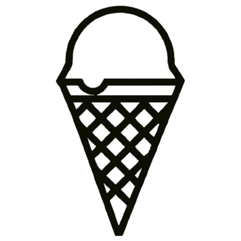 Idée cadeau crème glacée cornet de crème glacée cornet de crème glacée