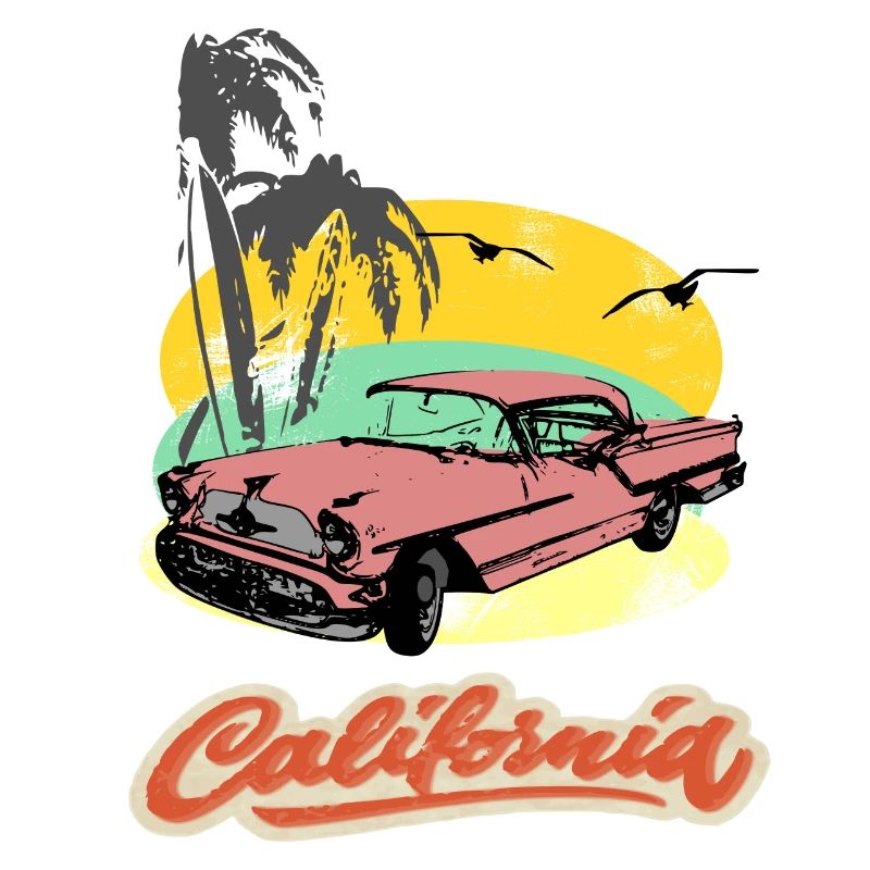 US Oldtimer am Strand