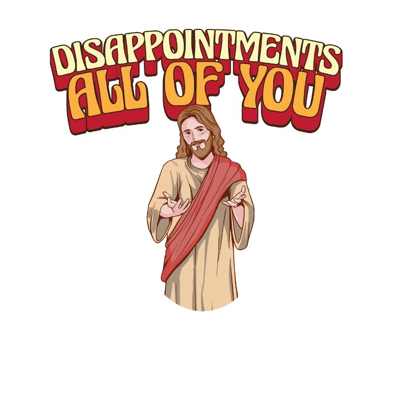 Drôle de Jesus Facepalm Meme Déceptions Tout de