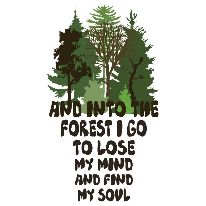 dans la forêt