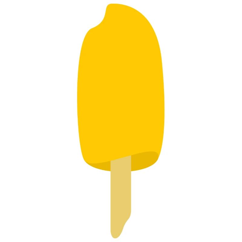 Mango Eis am Stiel