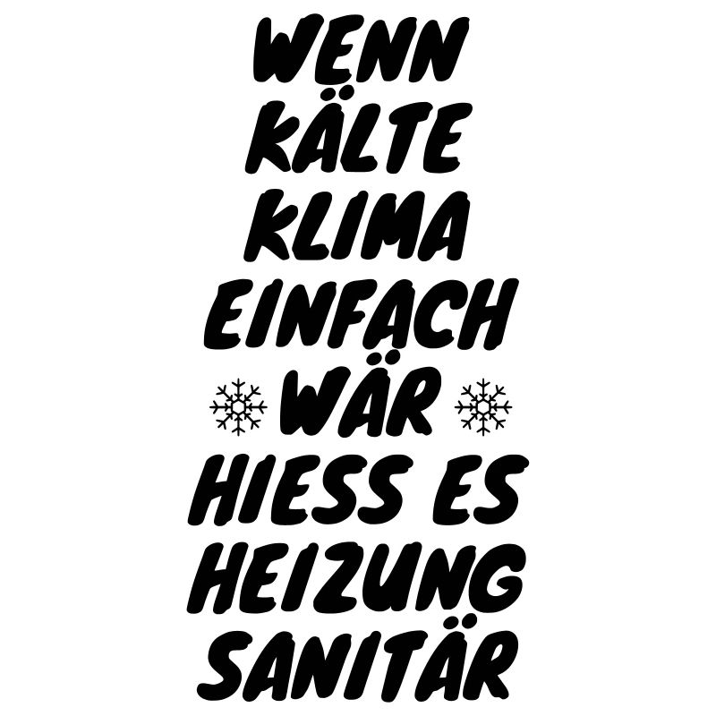 wenn Kälte Klima einfach wär