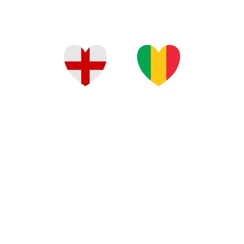 Drapeaux du drapeau malien de l’Angleterre et du Mali