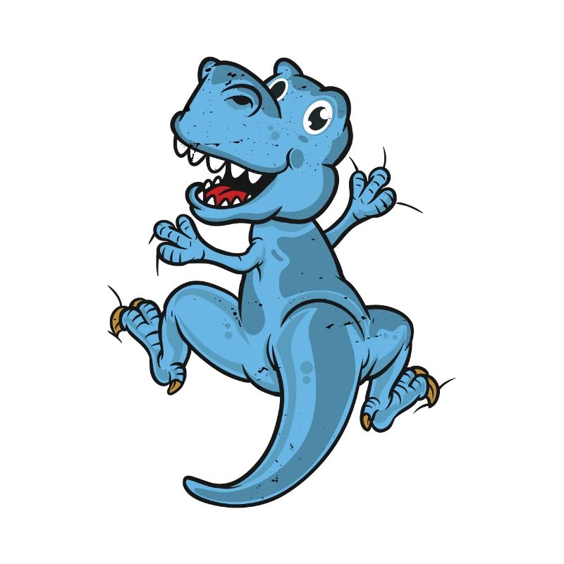 Blue dinosaur