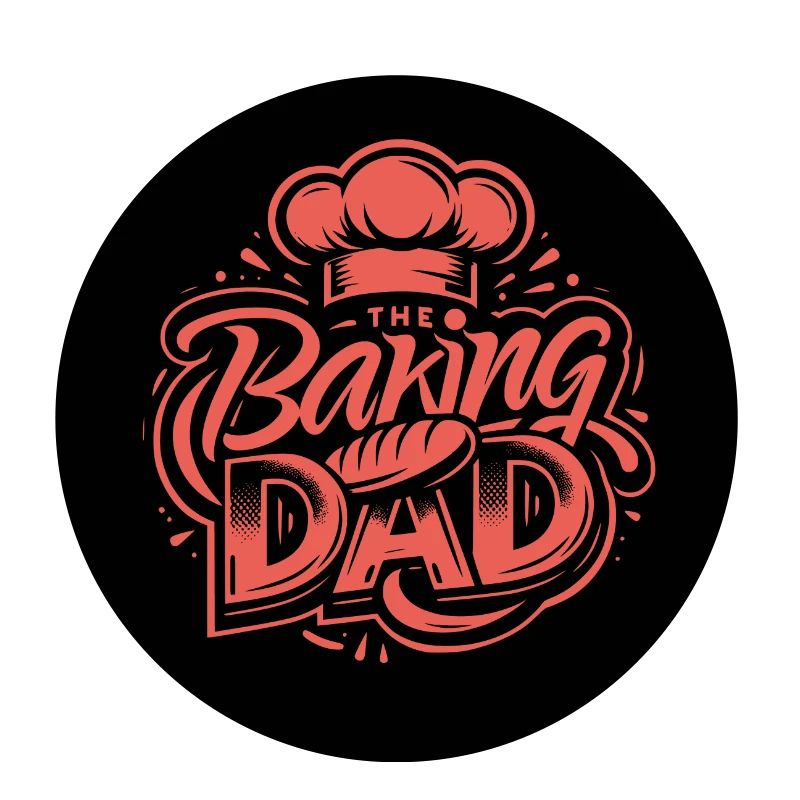 baking dad - father is a baker and bakes bread