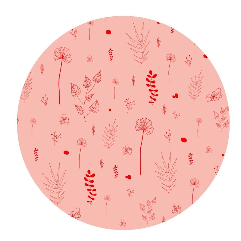 Wild Botanical Pattern Pink Edition
