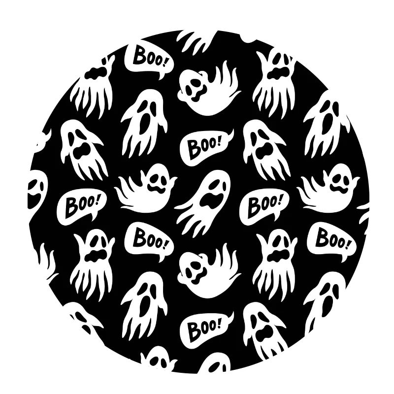 Spooky Ghost Pattern Cute Halloween Boo