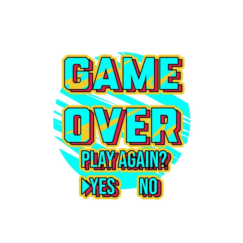 Game Over Play Again