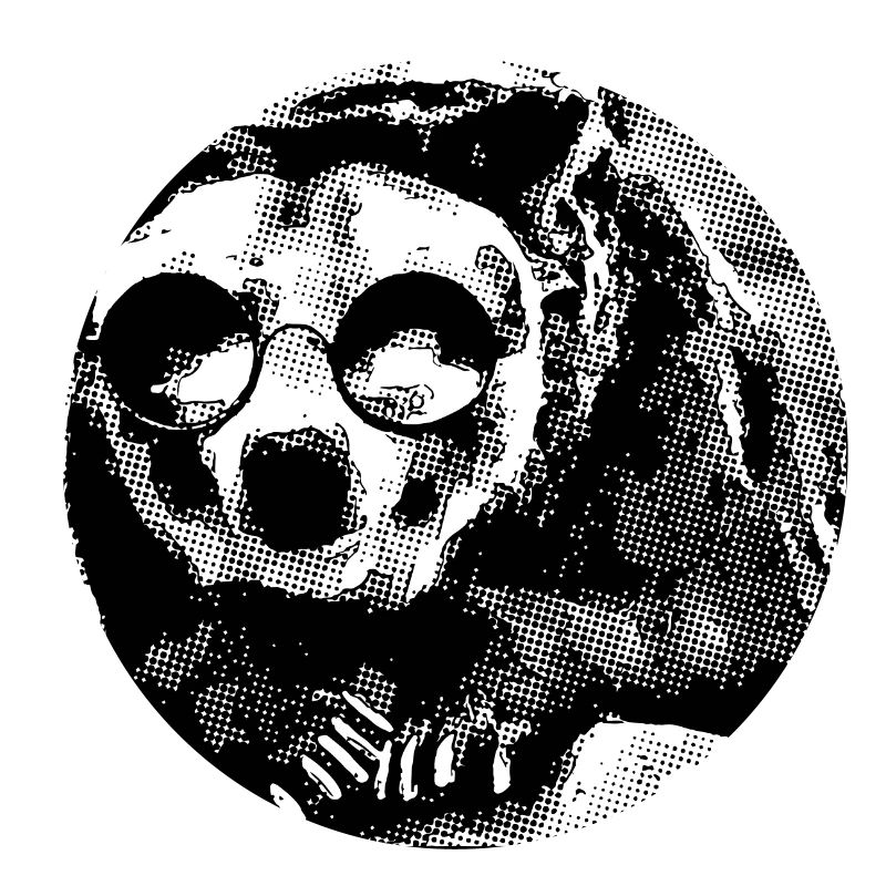 Bear with glasses (DDP, Halftone Render)