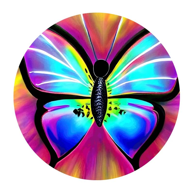 Papillon, coloré