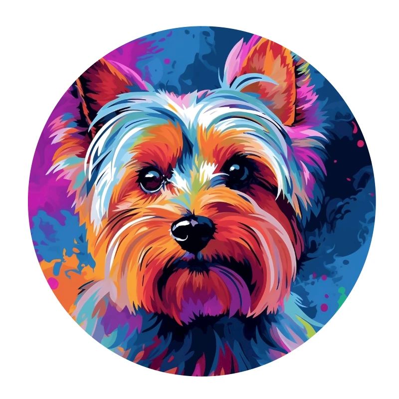 Yorkshire Terrier Pop Art