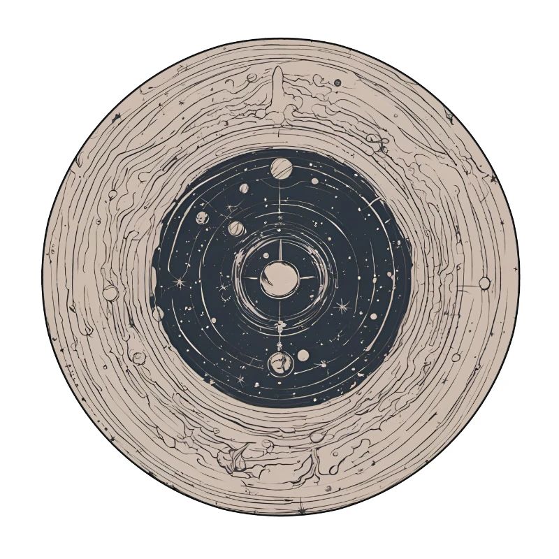 Abstract Solar System / Planets / Universe