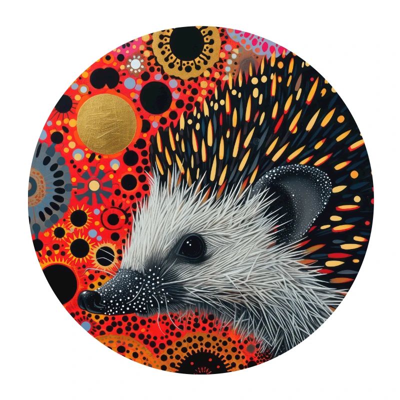 igel, bunt, tier, geschenk, geschenkidee