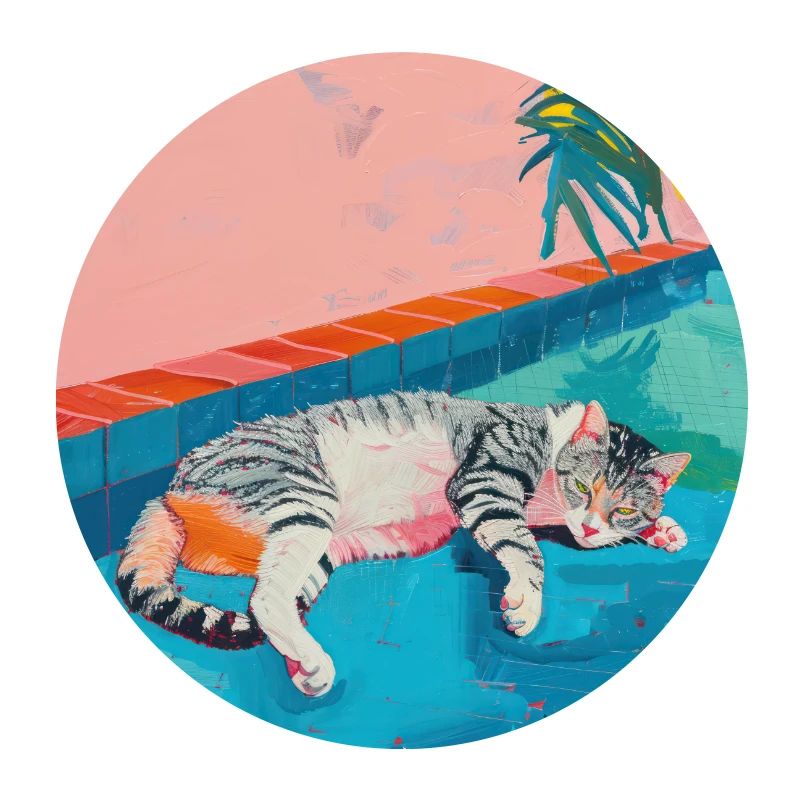 Katze, katzenmotiv, popart, geschenk, geschenkidee