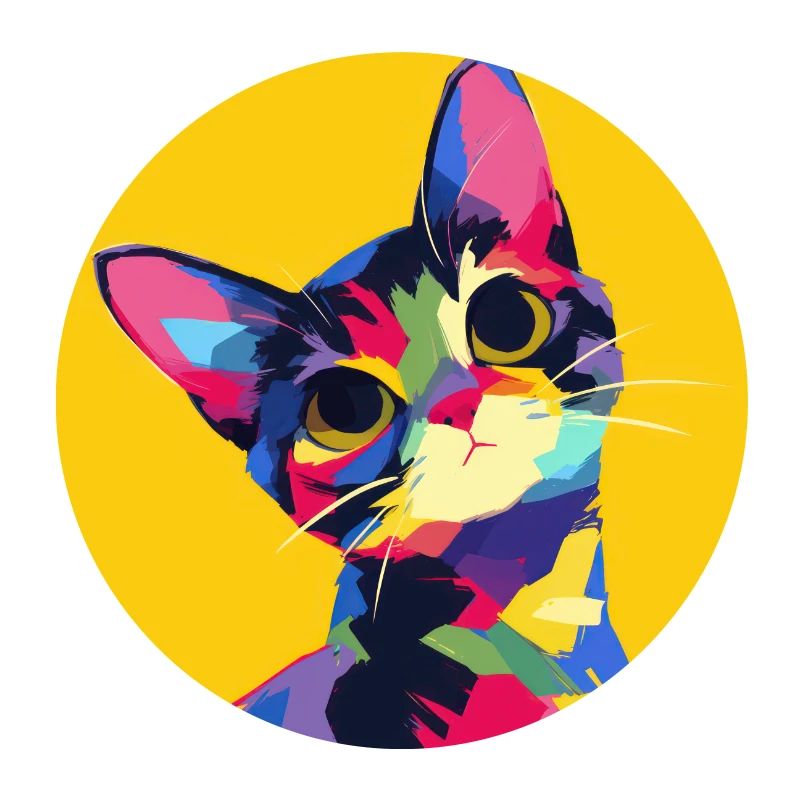 Chat, Motif De Chat