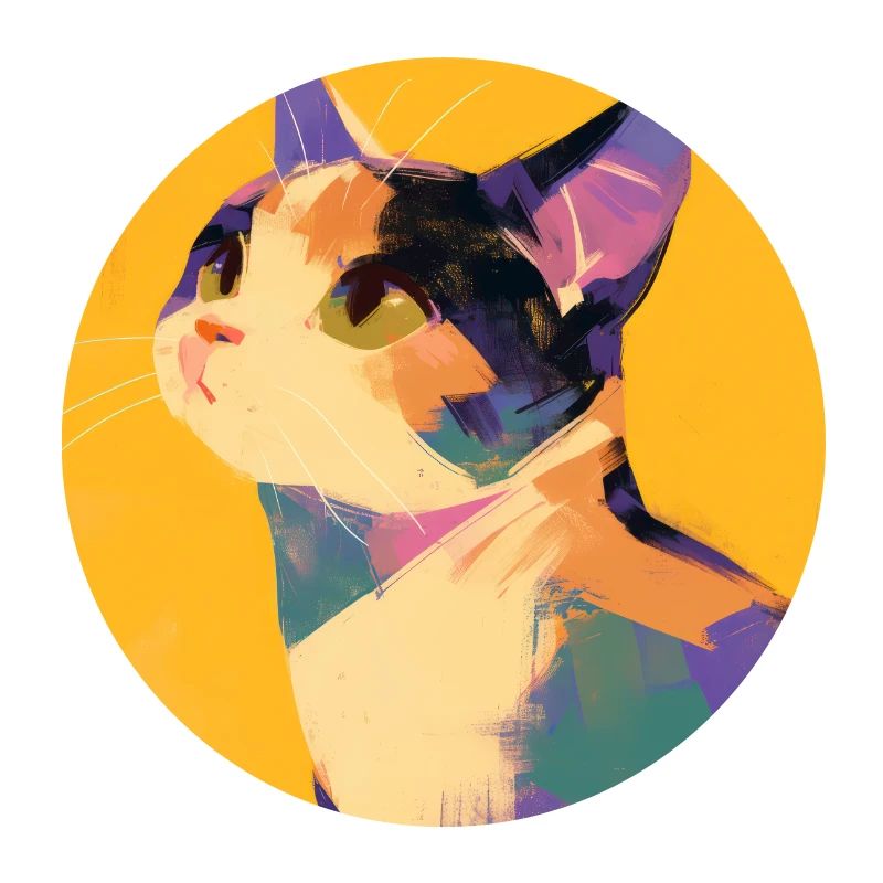 Chat, Motif De Chat