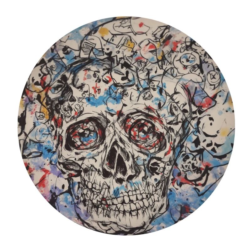 abstrakt skull Design by Benjamin Iddouche