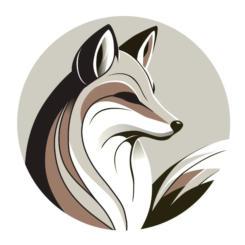 Renard dans un cercle
