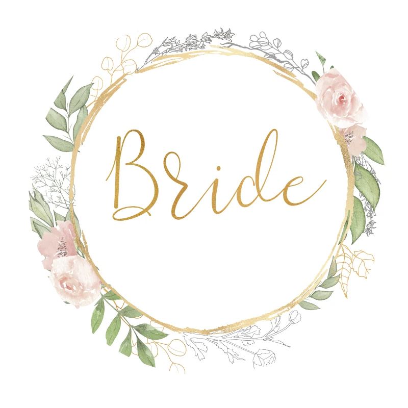 Équipe Bride! Cercle de fleurs bohème pastel