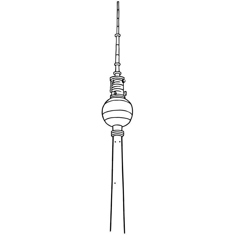 Fernsehturm de Berlin