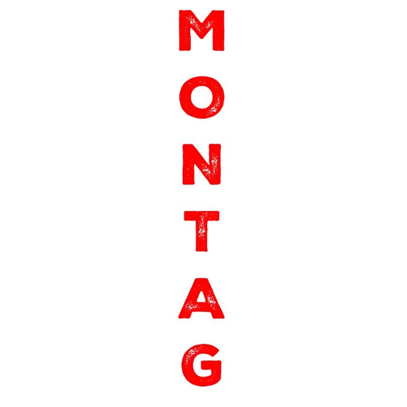 Monday - red