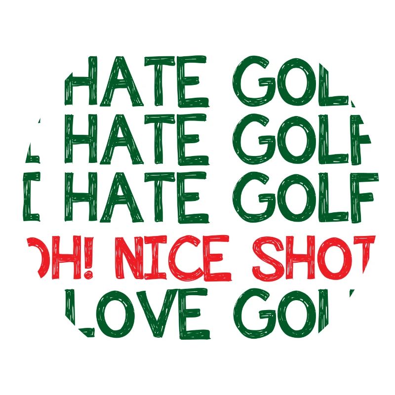 Golf Caddy Golf Course Putter Yardage cadeau Tee