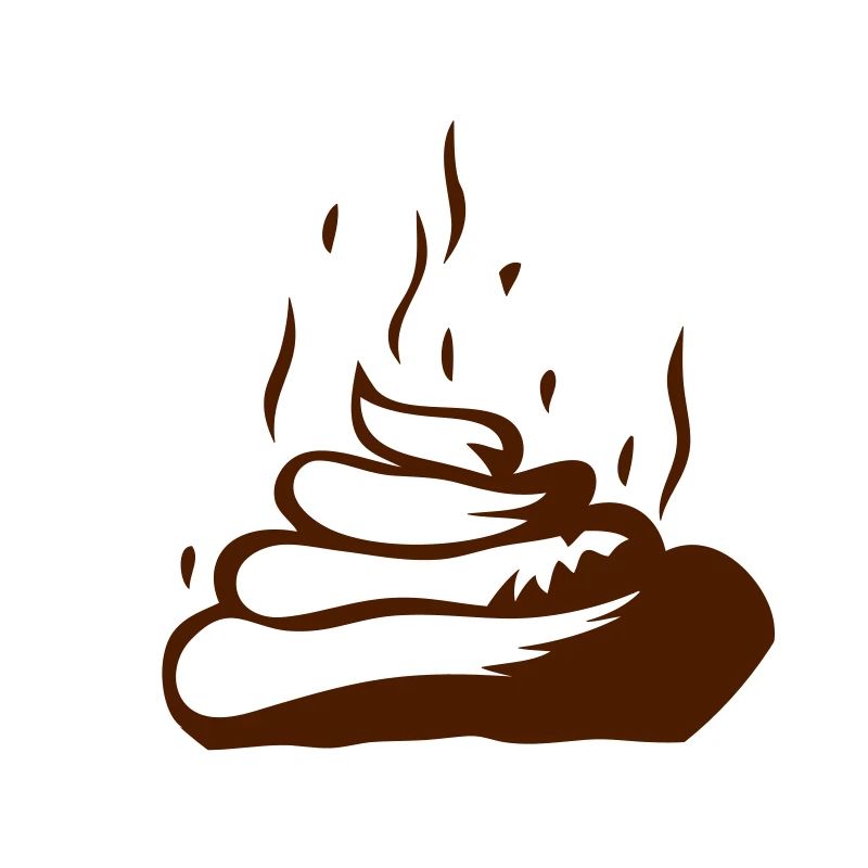 Scheiße Scheiße Mist Poo Form