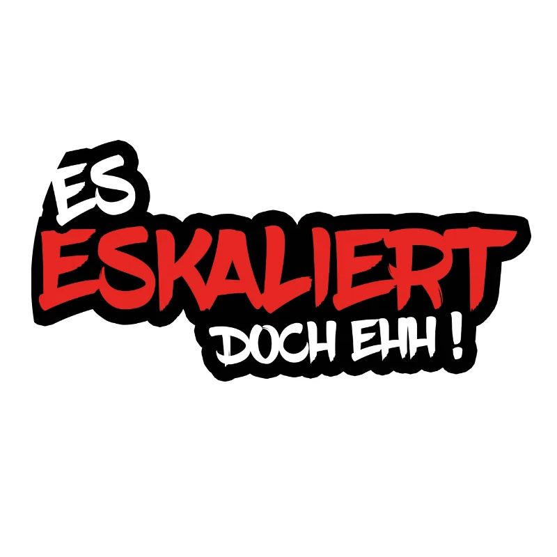 ES ESKALIERT DOCH EHH !