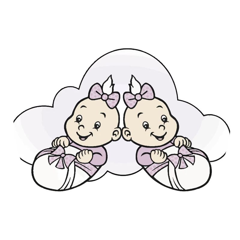 Twins babies