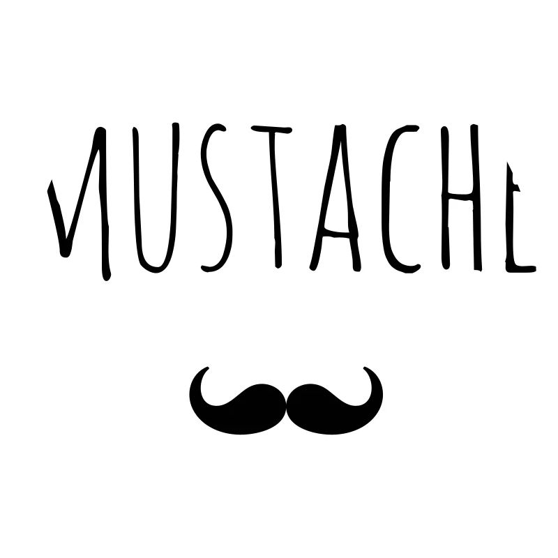 Mustache Bart Geschenk Idee