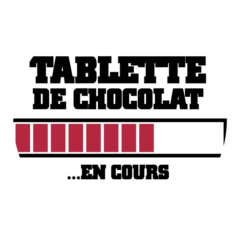 tablette de chocolat en cours