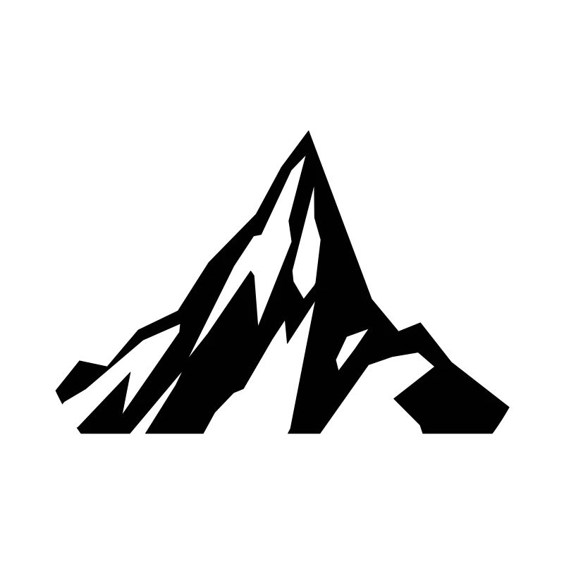 Mountain mountains mountain range silhouette glacier gift