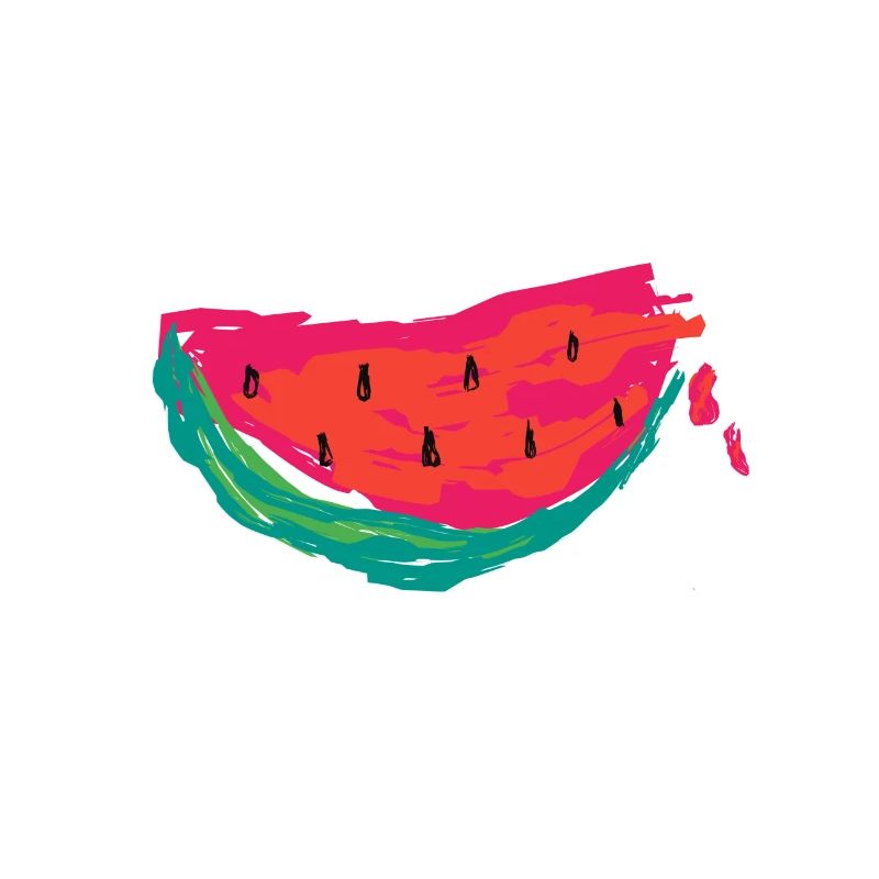 Abstrakte Wassermelone