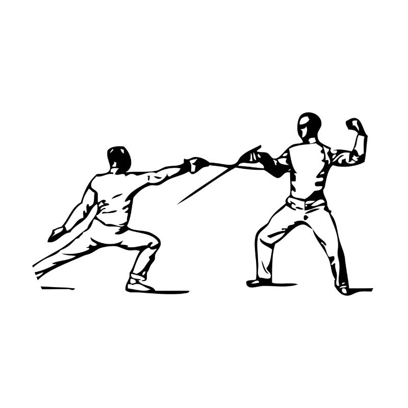 Escrime épée fleurette parade samurai16