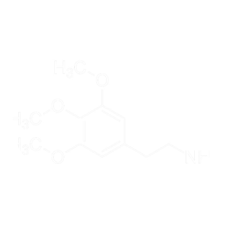 Mescalin Meskalin Strukturformel