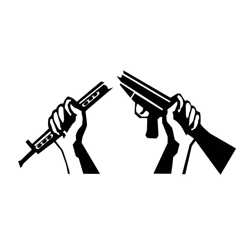 Fusil cassé